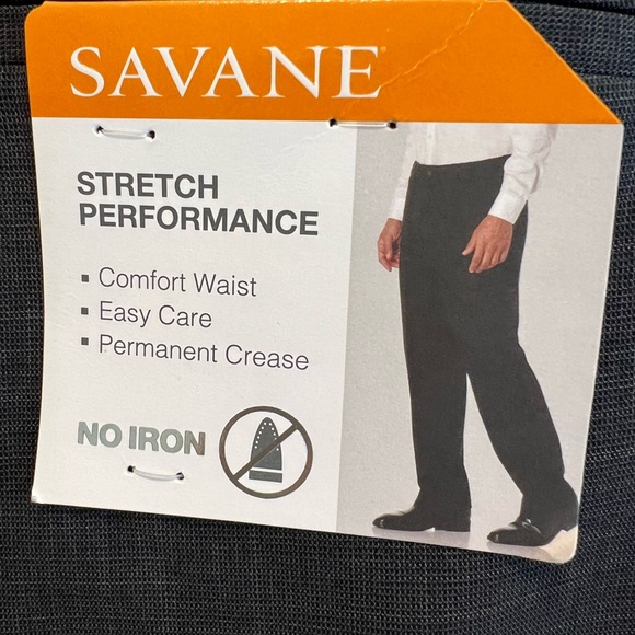 Savane Pants Nwt Savane No Iron Mens Dress Slacks Chinchilla Brown 4x29 Poshmark